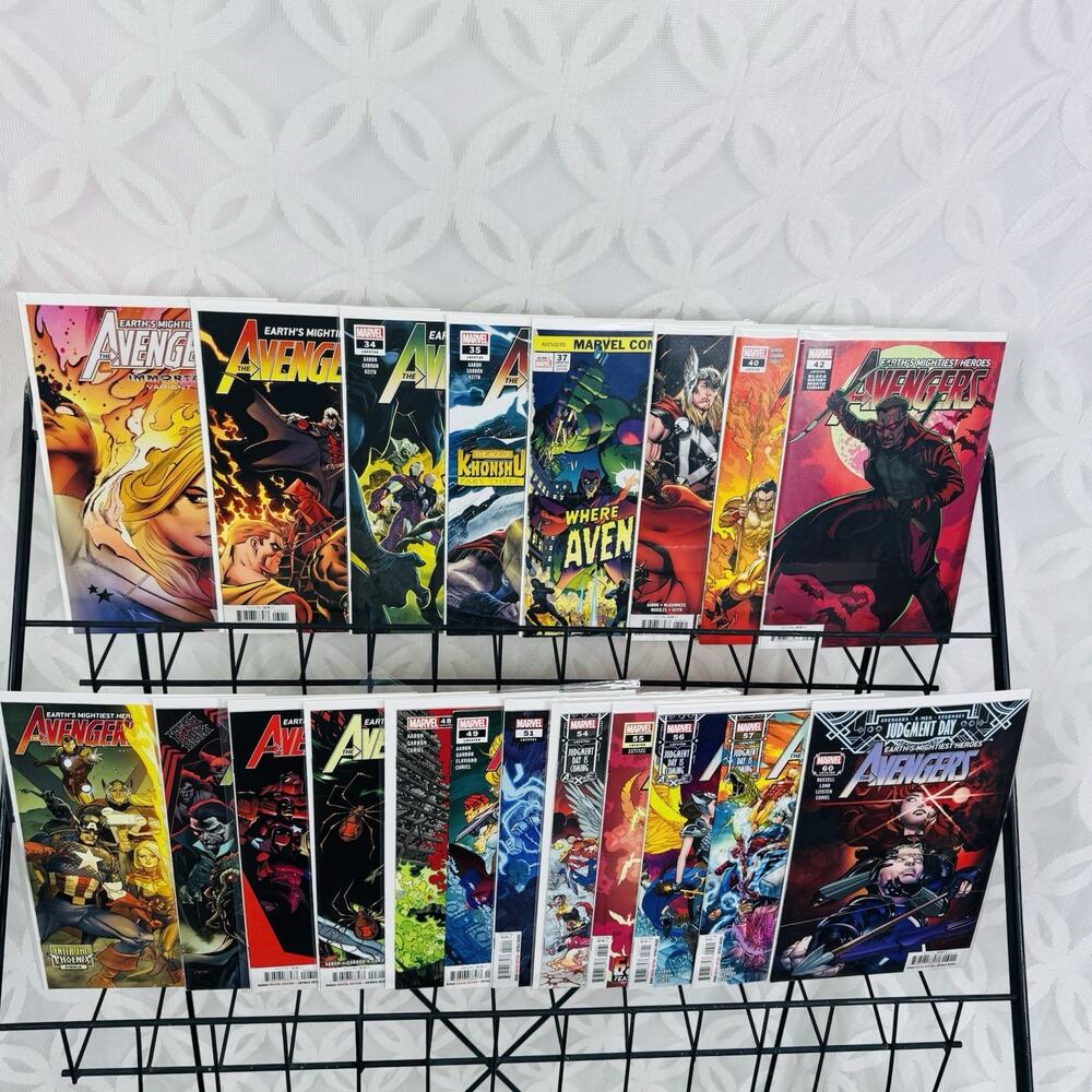 Avengers 28‎ 32 34 35 37-38 40  42 44-49 51 54-57 60 Lot Volume 8 Key 1st